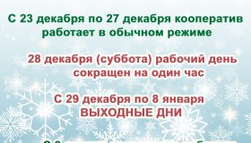 РЕЖИМ РАБОТЫ КПК "КРЕДИТНЫЙ СОЮЗ "АЛТЕЯ"